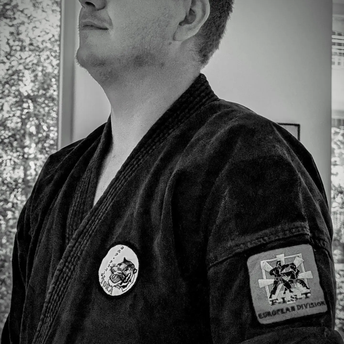 Porträtaufnahme in Trainingskleidung